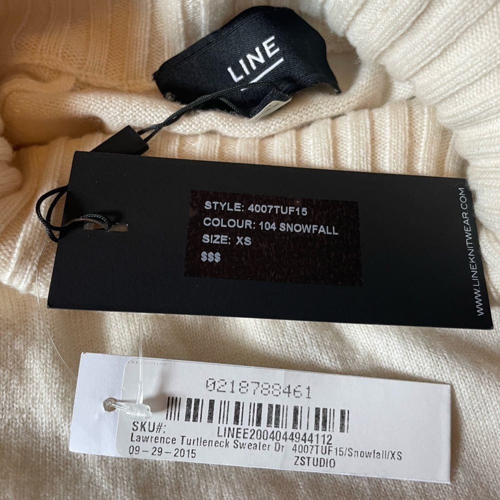 NWT Line wool/cashmere blend dress - Picture 5 of 5